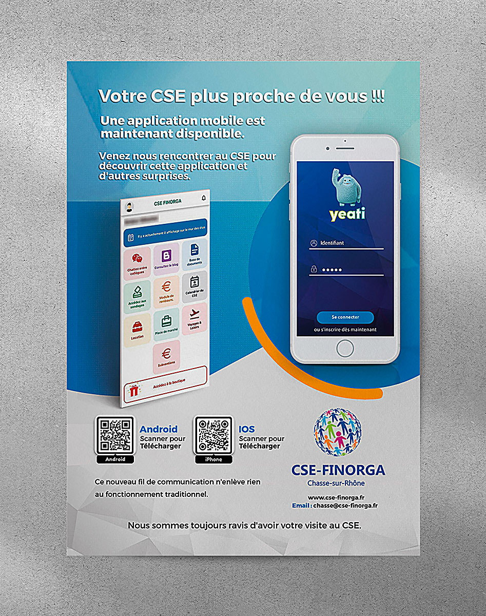 Affiche Finorga